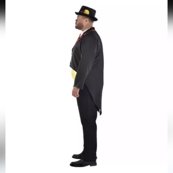 🆕 Adult Dapper Day of the Dead Jacket and Hat Plus Size - Picture 3 of 15